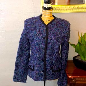 Tweed Multiple color jacket